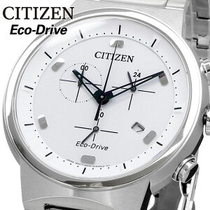 CITIZEN 腕時計 シチズン 時計 ウォッチ Eco-Drive エコドライブ クロノグラフ ビジネス カジュアル メンズ AT2400-81A [並行輸入品]