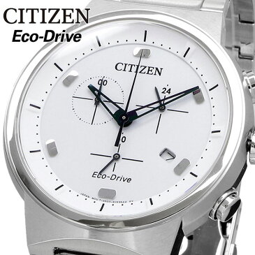 CITIZEN 腕時計 シチズン 時計 人気 ウォッチ Eco-Drive エコドライブ クロノグラフ ビジネス カジュアル メンズ AT2400-81A 海外モデル [並行輸入品]