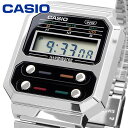 CASIO 腕時計 カシオ 時計 ウォッチ CASIO カシオ チープカシオ 海外モデル F-100復刻モデル デジタル ユニセックス A100WE-1A 並行輸入品