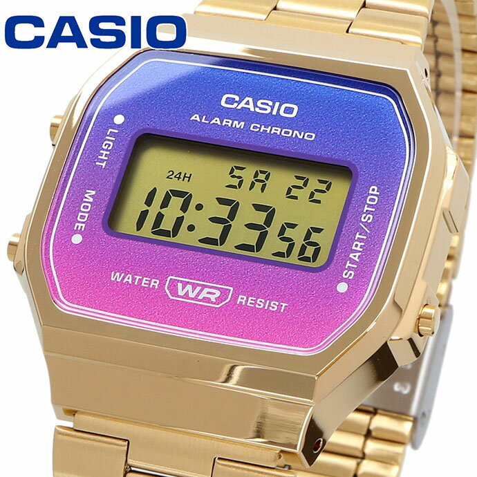 【18日は市場の日!! 店内ポイントUP中!!】 CASIO 腕時計 カシオ 時計 ウォッチ チープカシオ チプカシ デジタル メンズ レディース キッズ A168WERG-2A [並行輸入品]