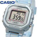 CASIO 腕時計 カシオ 時計 ウォッチ チープカシオ チプカシ デジタル ブルー スケルトン シンプル レディース キッズ LA-20WHS-2A [並行輸入品]