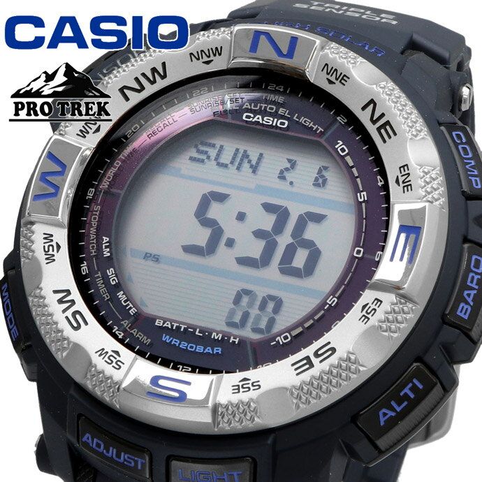 プロトレック PROTREK 腕時計 プロトレック 時計 ウォッチ CASIO カシオ タフソーラー トリプルセンサー メンズ PRG-260-2 [並行輸入品]