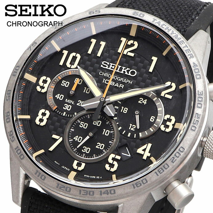 【お買い物マラソン期間限定!! 店内ポイント最大60倍!!】 SEIKO 腕時計 セイコー 時計 ウォッチ クロノグラフ タキメーター ビジネス カジュアル メンズ SSB367P1 シリコンバンド [並行輸入品]