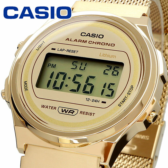 【18日は市場の日!! 店内ポイントUP中!!】 CASIO 腕時計 カシオ 時計 ウォッチ チープカシオ チプカシ シンプル メンズ レディース キッズ A171WEMG-9A [並行輸入品]