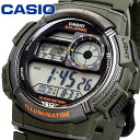 CASIO 腕時計 カシオ 時計 ウォッチ チープカシオ チプカシ ワールドタイム デジタル メンズ AE-1000W-3AV 並行輸入品