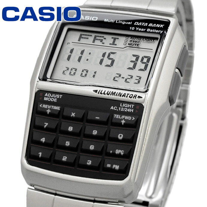 CASIO 腕時計 カシオ 時計 ウォッチ チープカシオ チプカシ DATA BANK データバンク デジタル メンズ DBC-32D-1A 