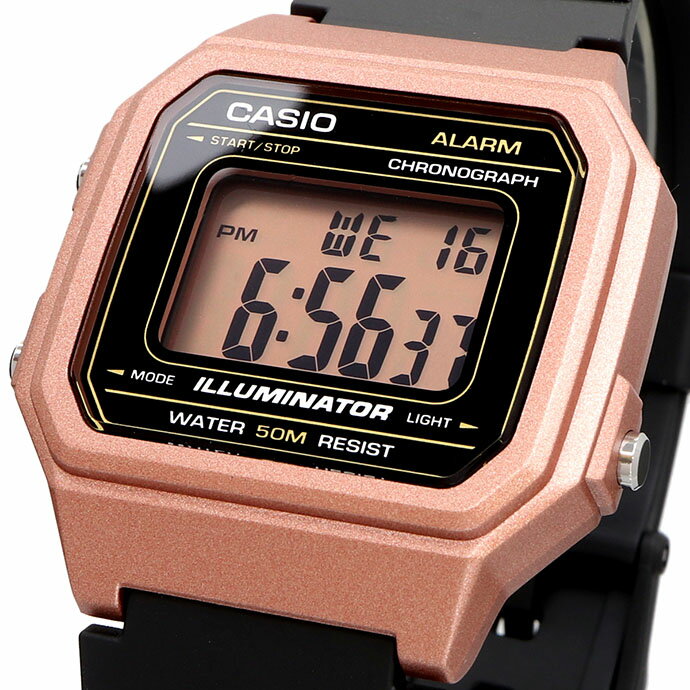 【お買い物マラソン期間限定!! 店内ポイント最大66倍!!】 CASIO 腕時計 カシオ 時計 ウォッチ チープカシオ チプカシ シンプル メンズ レディース キッズ W-217HM-5AV [並行輸入品]