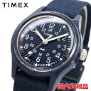 【お買い物マラソン期間限定!! 店内ポイント最大63倍!!】 TIMEX 腕時計 タイメックス 時計 ウォッチ TW2T33800 日本限定 オリジナルキャンパー ネイビー 29mm 【国内正規品】