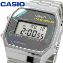 CASIO 腕時計 カシオ 時計 ウォッチ チープカシオ チプカシ 海外モデル PAC-MAN パックマン コラボ ユニセックス A168WEPC-7A [並行...