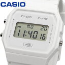 CASIO 腕時計 カシオ 時計 ウォッチ チープカシオ チプカシ デジタル ユニセックス F-91WB-7A バイオマスプラスチックバンド ホワイト [並行輸...