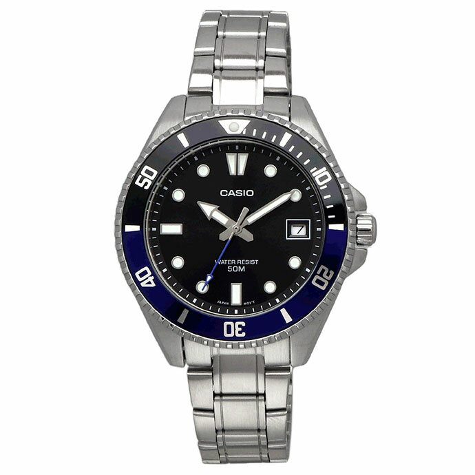 CASIO 腕時計 カシオ 時計 ウォッチ CASIO カシオ スタンダード クオーツ メタルバンド 海外モデル メンズ ユニセックス MDV-10D-1A2V [並行輸入品]