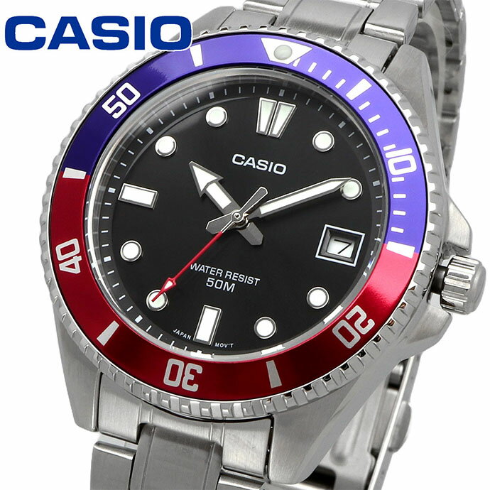 【お買い物マラソン期間限定!! 店内ポイント最大60倍!!】 CASIO 腕時計 カシオ 時計 ウォッチ CASIO カシオ スタンダード クオーツ メタルバンド 海外モデル メンズ ユニセックス MDV-10D-1A3V [並行輸入品]