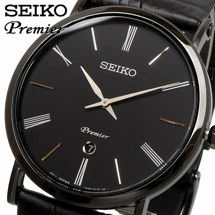 SEIKO 腕時計 セイコー 時計 ウォッチ Premier プルミエ シンプル ビジネス カジュアル メンズ SKP401P1 海外モデル 