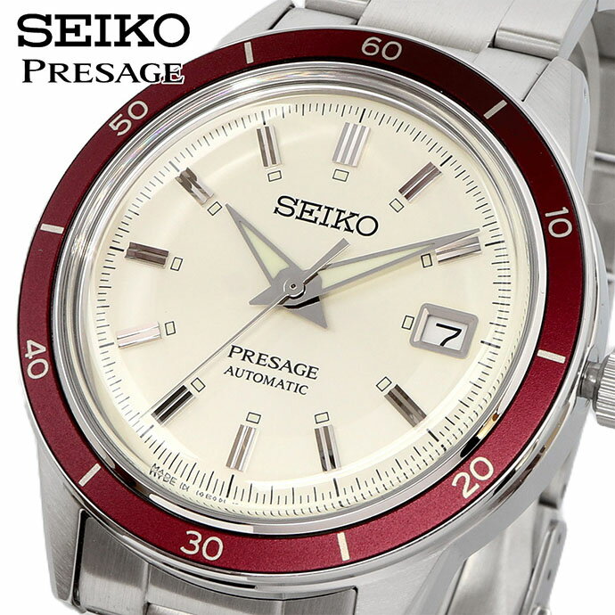 楽天SHOP NORTH STAR 楽天市場店【お買い物マラソン期間限定!! 店内ポイント最大60倍!!】 SEIKO 腕時計 セイコー 時計 ウォッチ 【日本製 Made in Japan】 PRESAGE プレザージュ Style60’s 自動巻き メンズ SRPh93J1 海外モデル [並行輸入品]