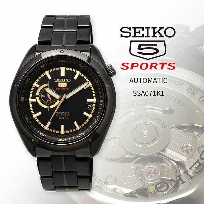セイコーファイブ SEIKO 腕時計 セイコー 時計 ウォッチ セイコーファイブスポーツ 自動巻き ビジネス カジュアル メンズ SSA071K1 [並行輸入品]