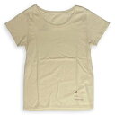 【レディースTシャツ】 レディース Tシャツ ベージュ クリーム MAKER’S ITOMAN 沖縄 船 サバニ 半袖 ラウンドネック リゾート 旅行 送料無料
