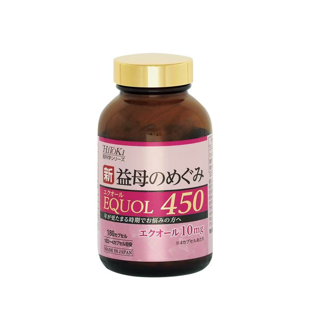 【HiToki医科学シリーズ】新益母のめぐみ EQUOL450　エクオール