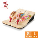 mizutori 夏 下駄 レディース みずとり 水鳥 げたのみずとり ひのき shikibu 6.5cm ヒール かわいい おしゃれ 和風 浴衣 着物 カジュ...