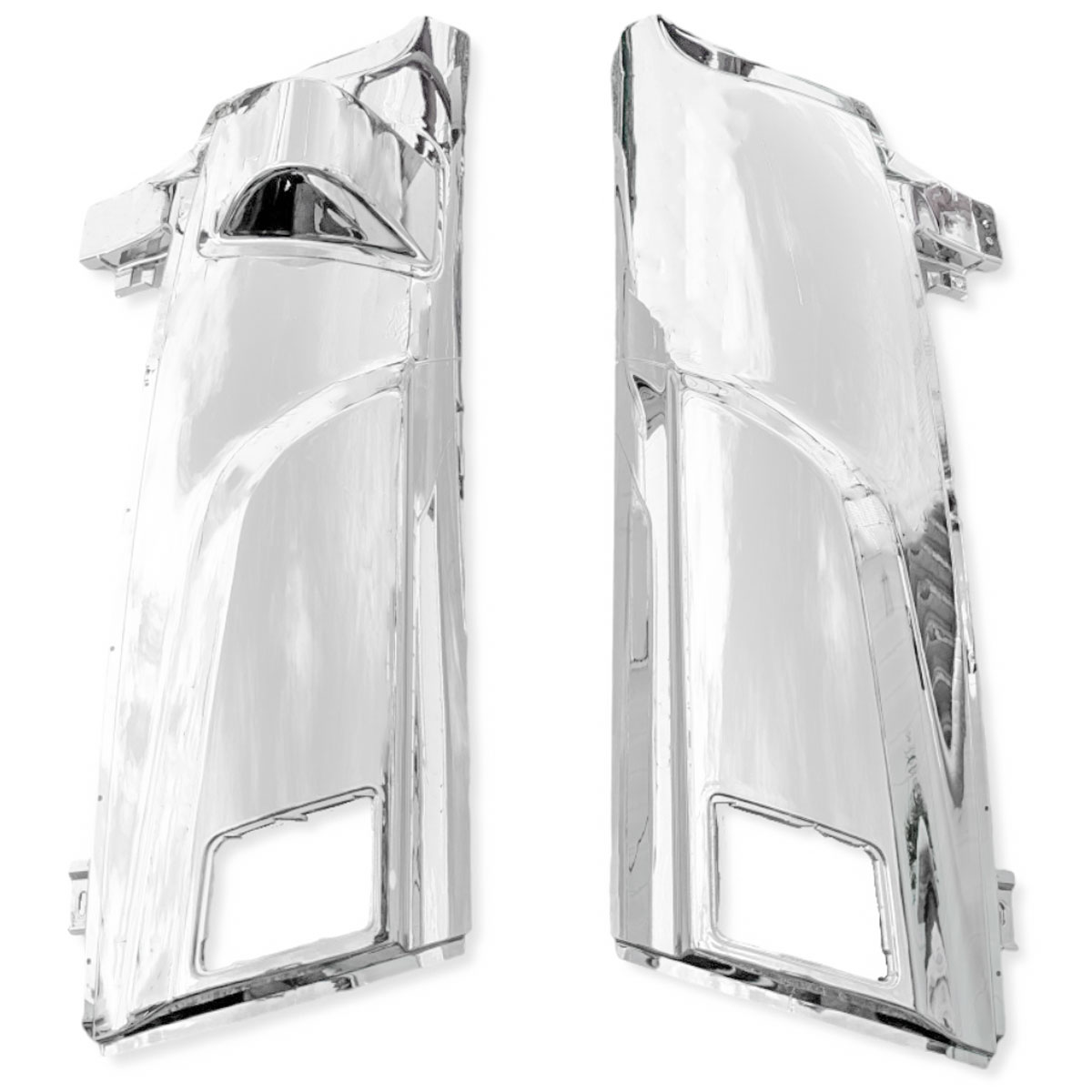 ファイブスター ギガ メッキ コーナーパネル センサー有 メッキコーナー 交換タイプ 左右セット ファイブスターギガ センサー付き車 大型 カスタム 超低床 高床 トラック