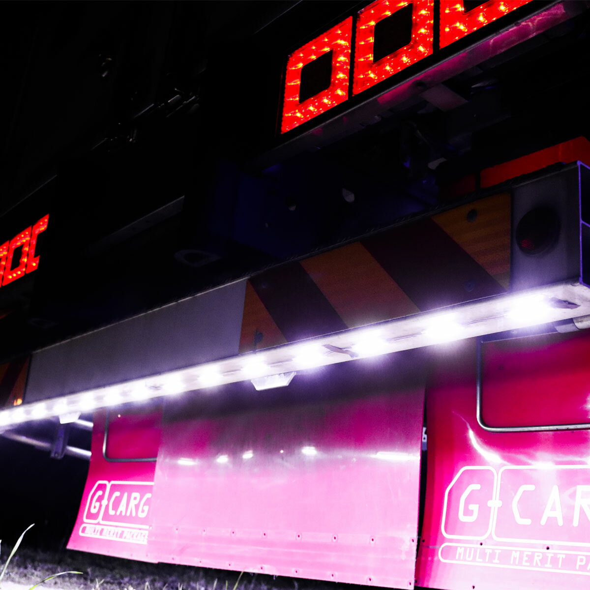 マーカー シャーシマーカー サイドマーカー ホワイト 20ピース 白 24V 作業灯 路肩灯 汎用 LED 2トン 4..