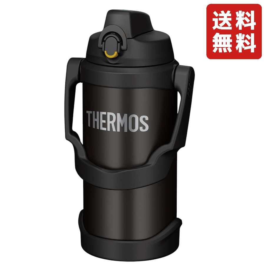 乐天商城 - サーモス 水筒 真空断熱スポーツジャグ 2L ブラック FJQ-2000 BK