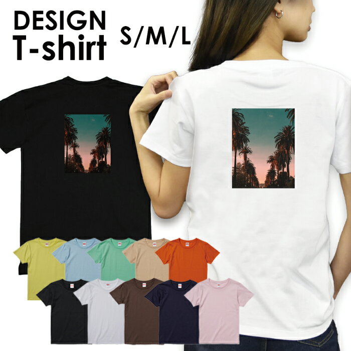 送料無料 tシャツ レディース 半袖 トップス プリントTシャツ tee アメカジ サーフ サーフ系 surf カジュアルティーシャツ S M L 安い ハワイ ハワイアン ビーチ サマー 西海岸 カリフォルニア
