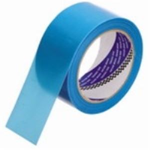 （まとめ）寺岡製作所 P-カットテープ 4140 青 50×25【×20セット】