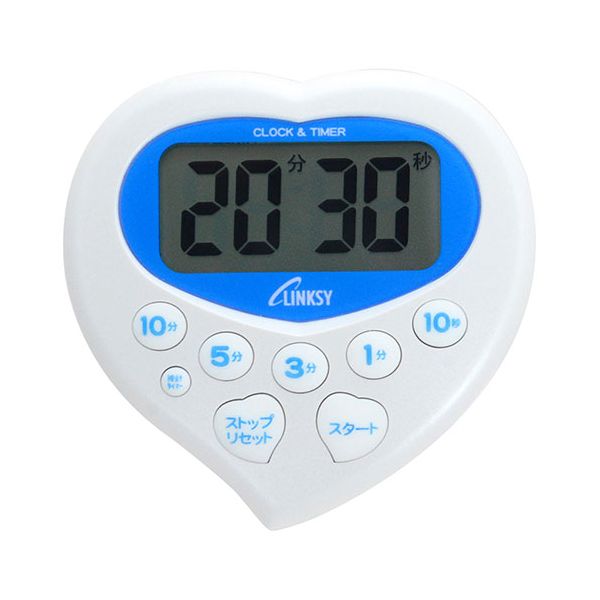 LINKSY リンクシー ハート型キッチンタイマー LT801WM