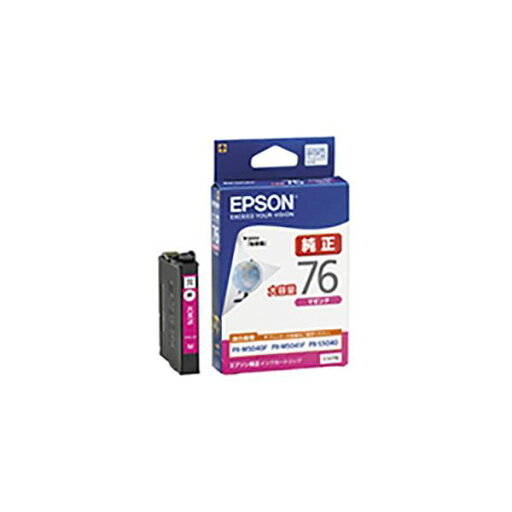 (まとめ) 【純正品】 EPSON エプソン インクカートリッジ 【ICM76 マゼンタ】 大容量 【×3セット】 (まとめ) 【純正品】 EPSON エプソン インクカートリッジ 【ICM76 マゼンタ】 大容量 【×3セット】