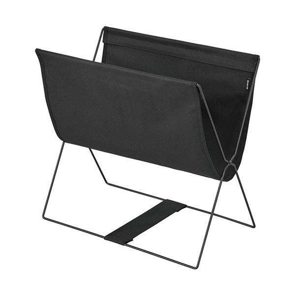 （まとめ） キングジム New Basicサイドバッグスタンド 黒 BGS100クロ 1個 【×3セット】