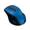 Digio デジオ F_line Bluetooth静音5ボタンBlueLEDマウス Mサイズ ブルー MUS-BKF146BL(2)