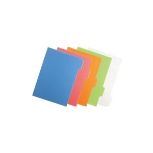 （まとめ）プラス カラーインデックスシート FL-103CH 5山5枚【×20セット】