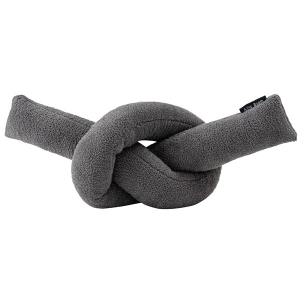 もちもちロープクッション ダークグレー （約W60×D29.5×H21cm） 完成品