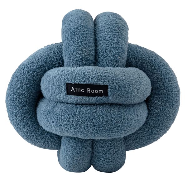 もちもちボールクッション ブルー （約W25×D25×H25cm） 完成品