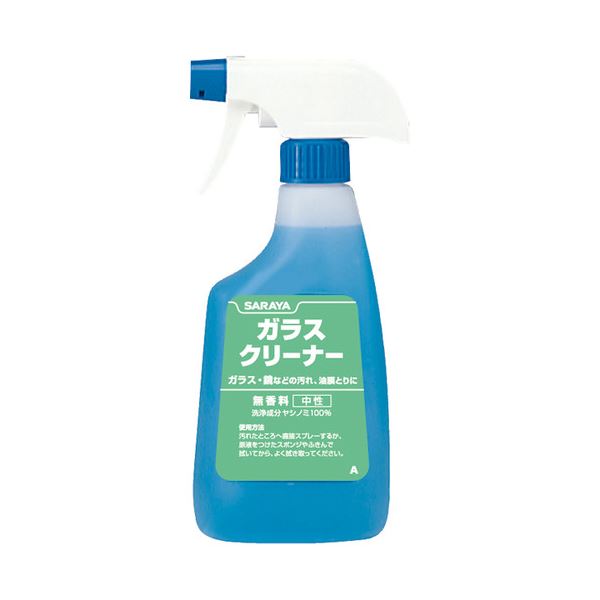 (まとめ）サラヤ ガラスクリーナー 500ml1本【×10セット】