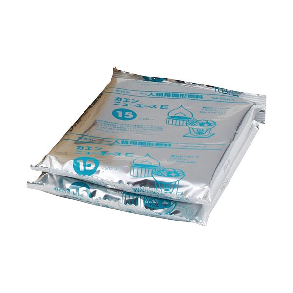 （まとめ） ニイタカ 固形燃料カエンニューエースE15 15g 1パック（20個） 【×5セット】