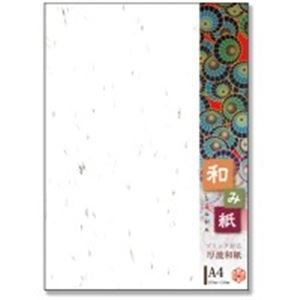 （まとめ）長門屋商店 和み紙 ナ-761V A4 しろ 100枚【×3セット】