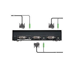 サンワサプライ フルHD対応DVIディスプレイ分配器 2分配 VGA-DVSP2 1台