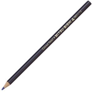 （まとめ）三菱鉛筆 色鉛筆 K880.12 紫 12本入 【×5セット】 1