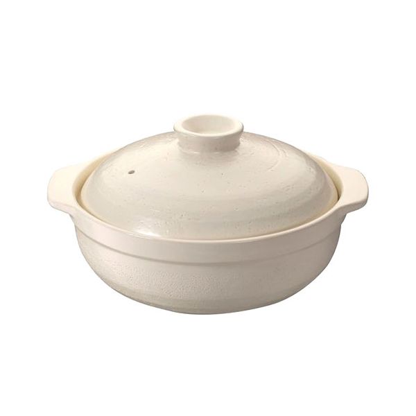 イシガキ 直火対応 吹きこぼれにくい土鍋 8号 ガス火専用 I45024