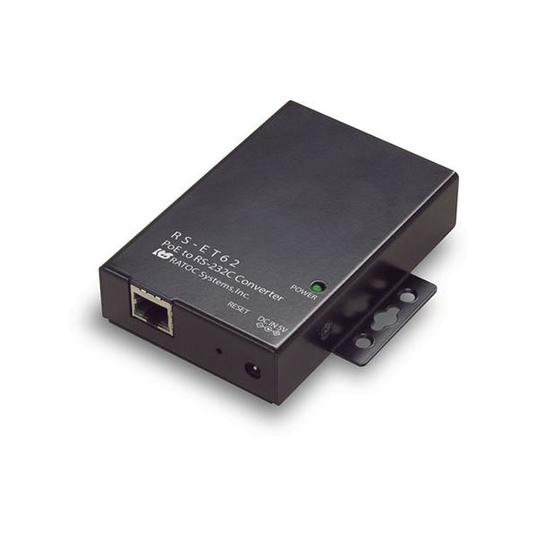 gbNVXe PoE to RS-232C Ro[^[ RS-ET62