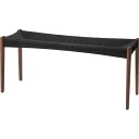 ベンチ 約幅105cm ブラウン 天然木 アッシュ オールシーズン ペーパーコード ベンチ リビング ダイニング インテリア家具 完成品(3)