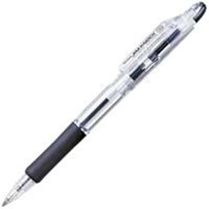 （まとめ）ゼブラ ZEBRA ボールペン ジムノック KRB-100-BK 黒【×30セット】
