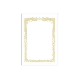【まとめ】 ササガワ 賞状用紙 10-1081 A3 横書 10枚 【×2セット】