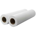 ジョインテックス プロッタ用紙LED・レーザ用普通紙 2本 K082J