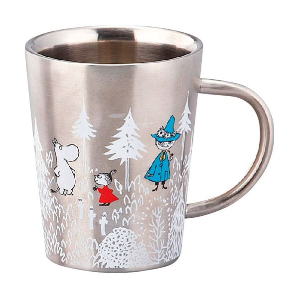 ムーミン 二重マグ 森 φ8.5×10.5cm C6110520