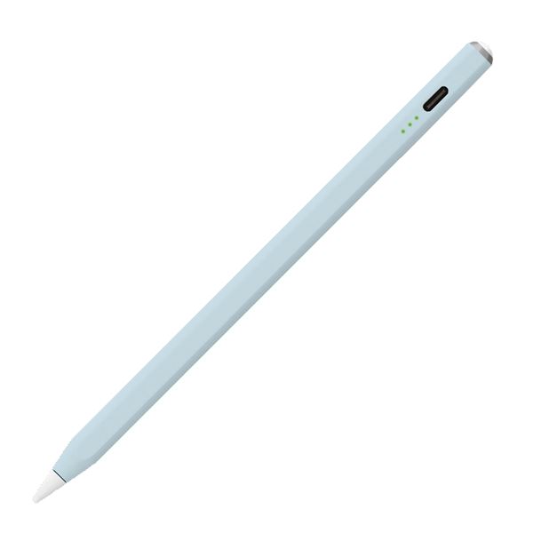 Digio2 iPad専用 充電式タッチペン グレイッシュブルー TPEN-001BL