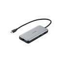 エレコム USB Type-Cデータポート/4K/60Hz+2.5Gbps対応ドッキングステーション DST-C27SV(2)