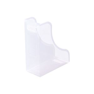 （まとめ）ナカバヤシ ボックスファイルキャパティ FB-E6クリア【×20セット】