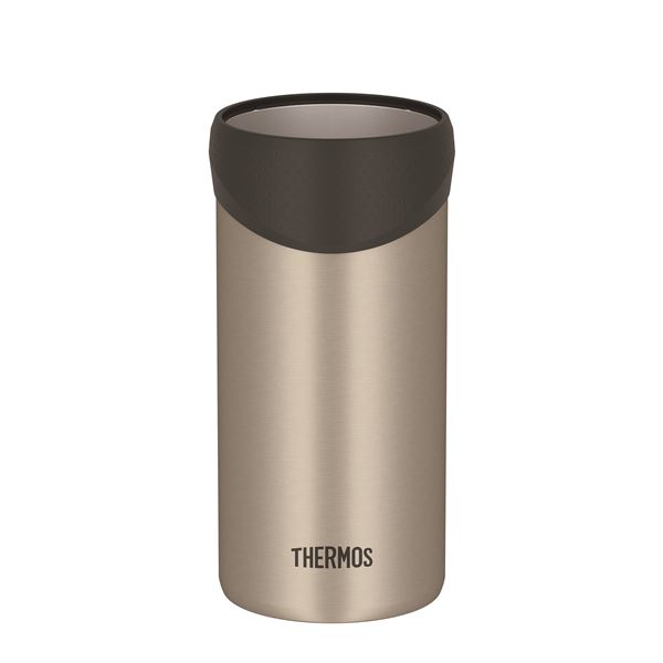 【2個セット】 サーモス 保冷缶ホルダー 500ml缶用 ステンレスマット JDU-500